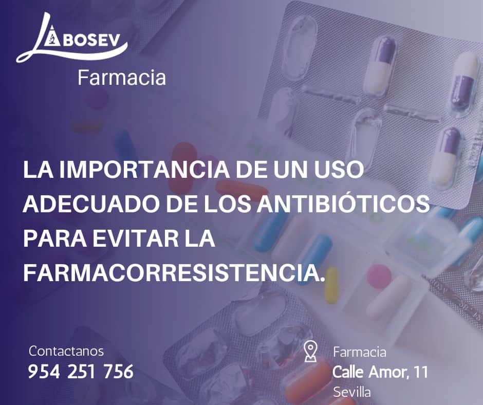 La importancia de un uso adecuado de los Antibióticos para evitar la Farmacorresistencia